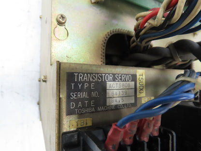 Toshiba ACTS80B Transistor Servo Drive Module