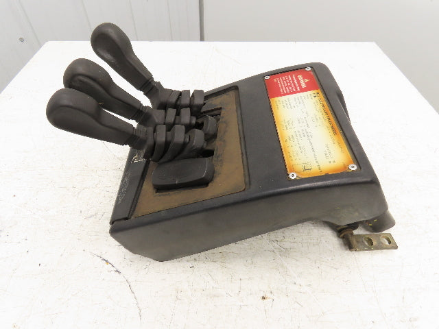 Hyster E60XM-33 Forklift Three Lever Control Unit