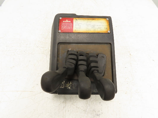Hyster E60XM-33 Forklift Three Lever Control Unit
