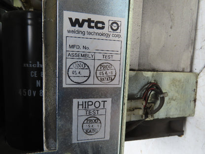 WTC WI05-I31A IGBT DC Welding Control Unit 480V 3PH 168KVA 350A Timer Module