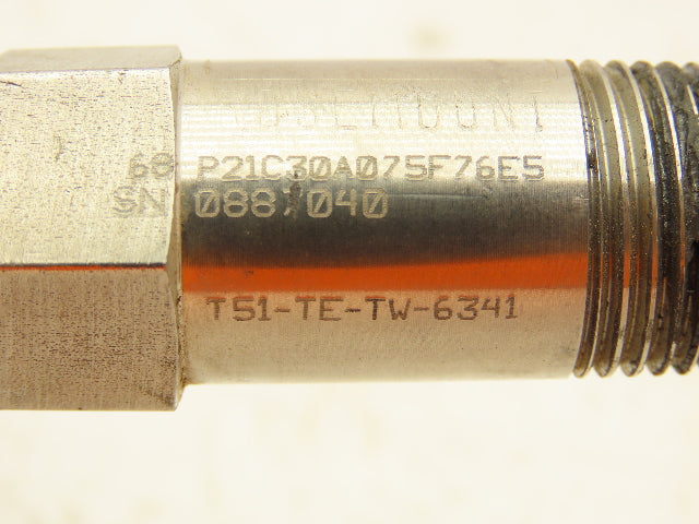 Rosemount 68 Temperature Sensor 12" Probe T51-TE-TW-6341 Explosion Proof Head