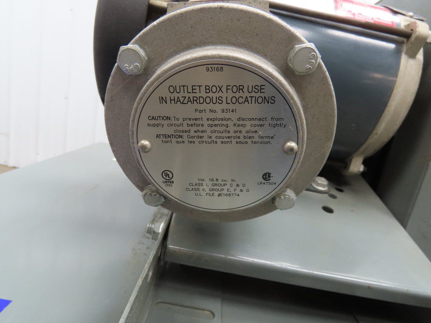 Cook 150SQN XP Inline Blower Fan 1800CFM 1/2Hp XPRF 115/230V 1Ph Belt Drive