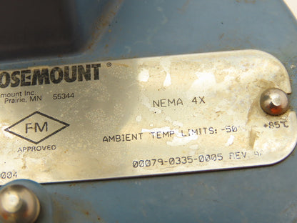 Rosemount 68 Temperature Sensor 12" Probe FM6-TE/TW-4360 Explosion Proof Head