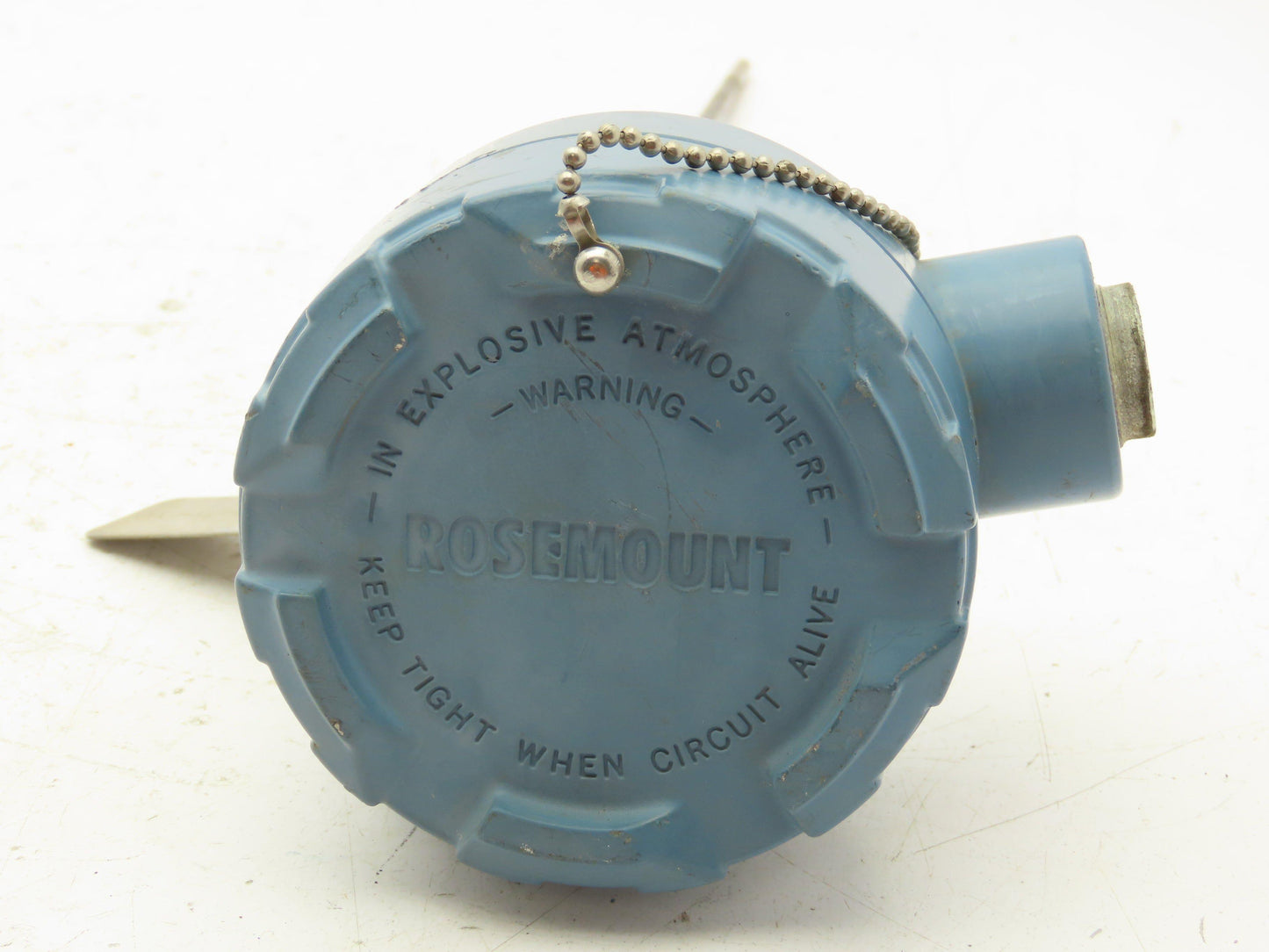 Rosemount 68 Temperature Sensor 12" Probe FM6-TE/TW-4360 Explosion Proof Head