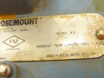 Rosemount 68 Temperature Sensor 12" Probe CF6-TE/TW-3305 Explosion Proof Head