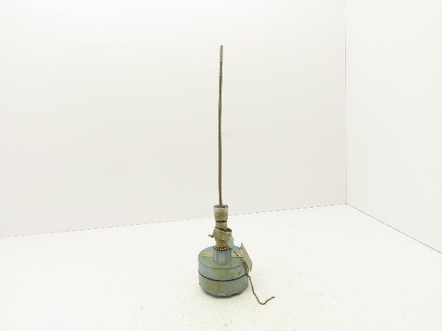 Rosemount 68 Temperature Sensor 12" Probe CF2-TE/TW-2345 Explosion Proof Head