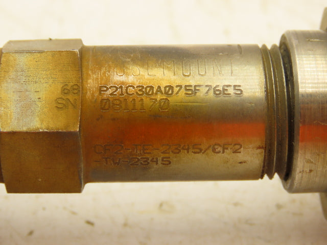 Rosemount 68 Temperature Sensor 12" Probe CF2-TE/TW-2345 Explosion Proof Head