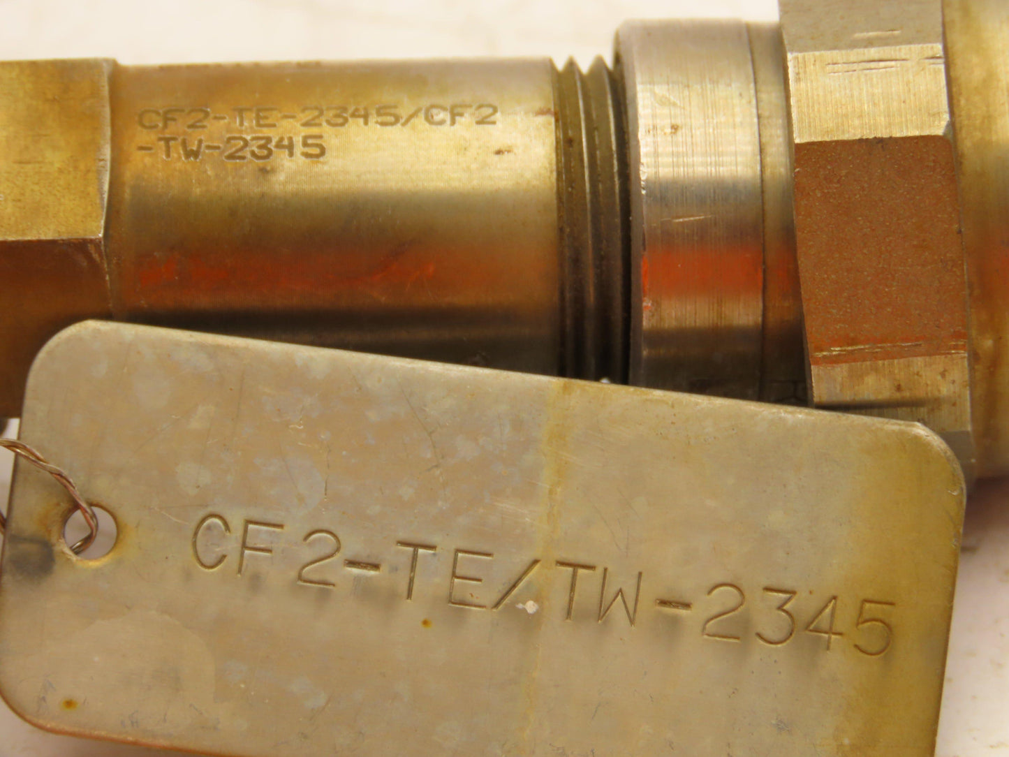 Rosemount 68 Temperature Sensor 12" Probe CF2-TE/TW-2345 Explosion Proof Head