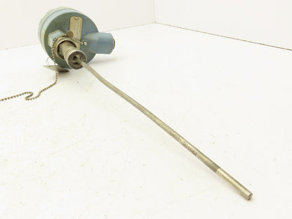 Rosemount 68 Temperature Sensor 12" Probe CF2-TE/TW-2345 Explosion Proof Head