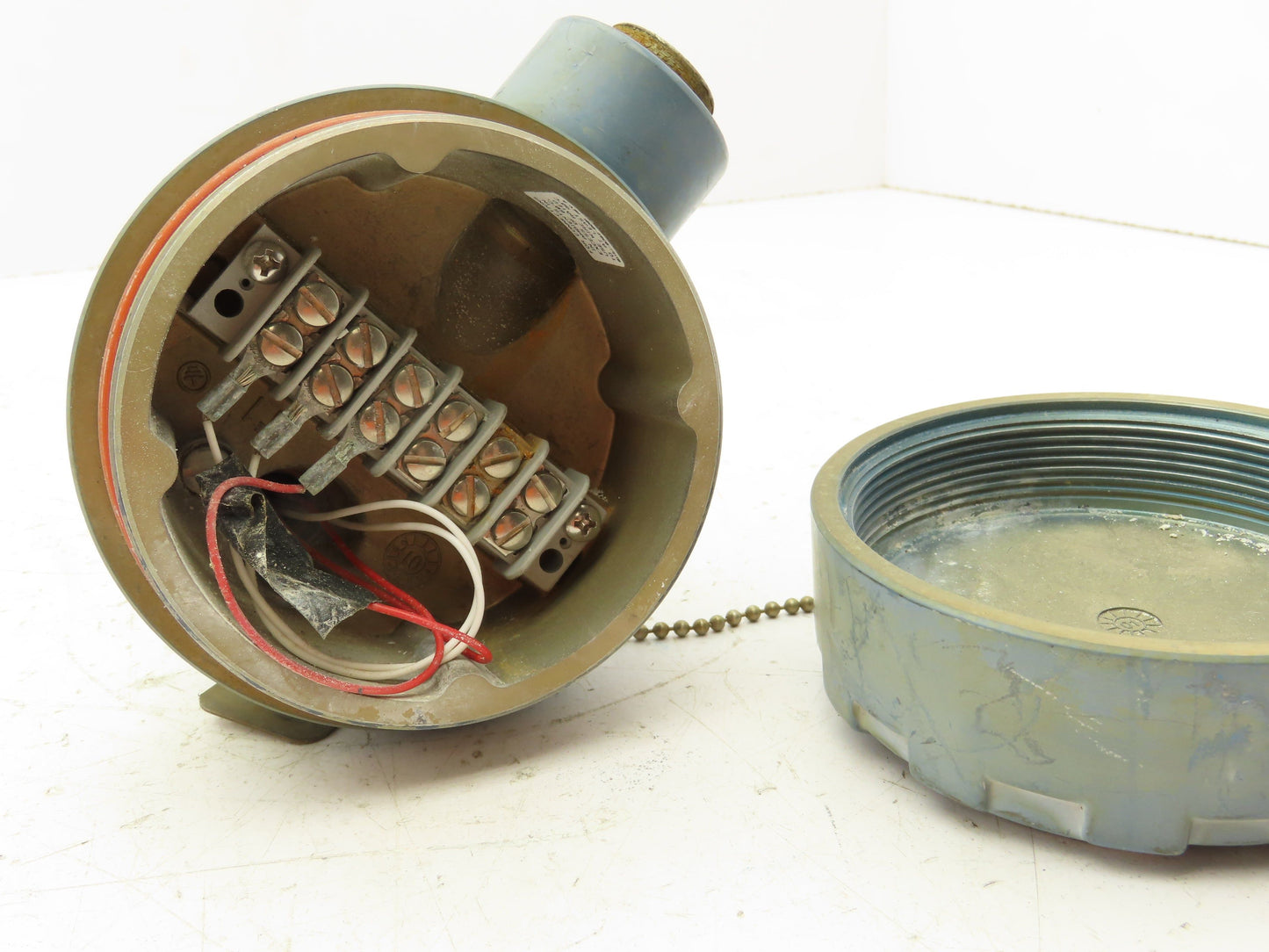 Rosemount 68 Temperature Sensor 12" Probe CF2-TE/TW-2345 Explosion Proof Head