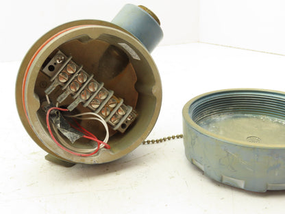 Rosemount 68 Temperature Sensor 12" Probe CF2-TE/TW-2345 Explosion Proof Head