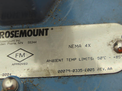 Rosemount 68 Temperature Sensor 18" Probe CM4-TE/TW-1329 Explosion Proof Head