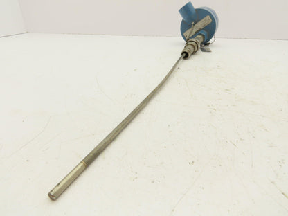 Rosemount 68 Temperature Sensor 18" Probe CM4-TE/TW-1329 Explosion Proof Head