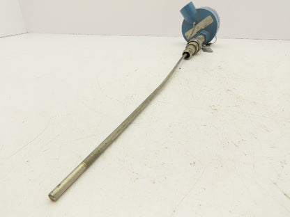 Rosemount 68 Temperature Sensor 18" Probe CM4-TE/TW-1329 Explosion Proof Head