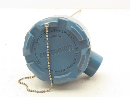 Rosemount 68 Temperature Sensor 18" Probe CM4-TE/TW-1329 Explosion Proof Head