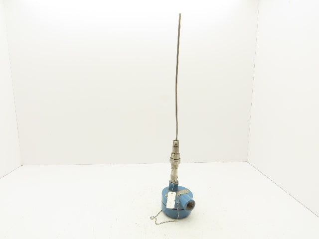 Rosemount 68 Temperature Sensor 18" Probe CM4-TE/TW-1329 Explosion Proof Head