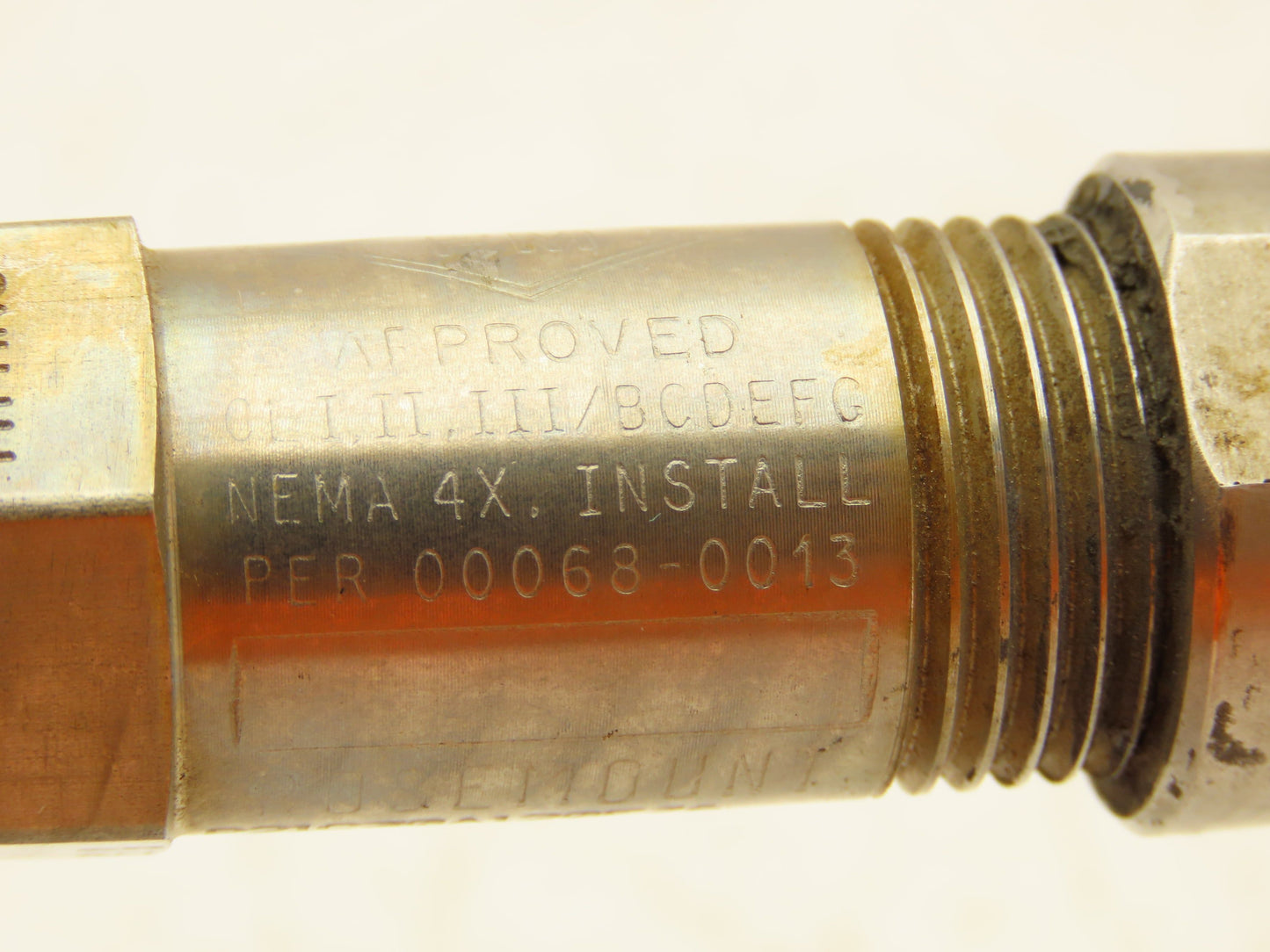 Rosemount 68 Temperature Sensor 18" Probe NEMA 4X Explosion Proof Head