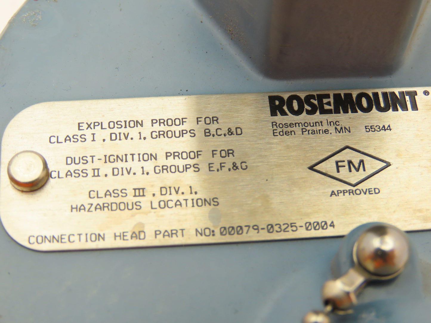 Rosemount 68 Temperature Sensor 18" Probe NEMA 4X Explosion Proof Head