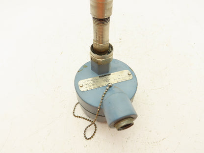 Rosemount 68 Temperature Sensor 18" Probe NEMA 4X Explosion Proof Head