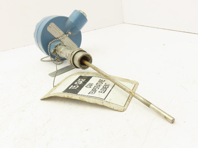 Rosemount 68 Temperature Sensor 8" Probe CM4-TE-1342 Explosion Proof Head