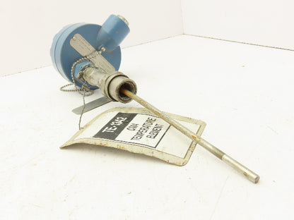 Rosemount 68 Temperature Sensor 8" Probe CM4-TE-1342 Explosion Proof Head
