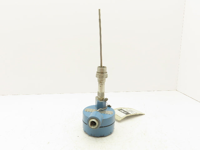 Rosemount 68 Temperature Sensor 8" Probe CM4-TE-1342 Explosion Proof Head