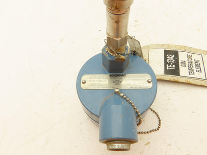 Rosemount 68 Temperature Sensor 8" Probe CM4-TE-1342 Explosion Proof Head