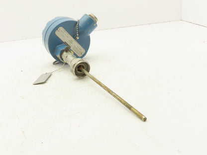 Rosemount 68 Temperature Sensor 8" Probe CM5-TE-1303 Explosion Proof Head