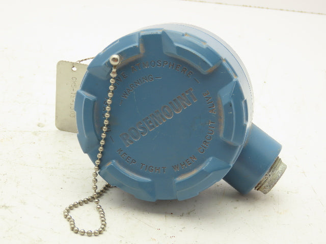 Rosemount 68 Temperature Sensor 8" Probe CM5-TE-1303 Explosion Proof Head