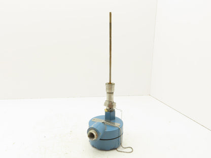 Rosemount 68 Temperature Sensor 8" Probe CM5-TE-1303 Explosion Proof Head