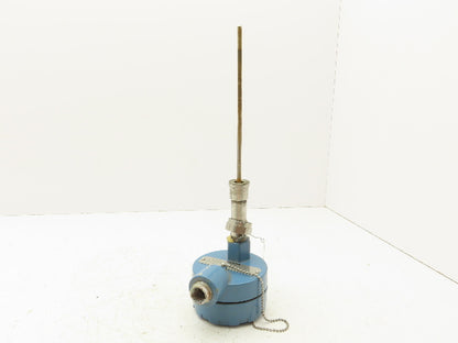 Rosemount 68 Temperature Sensor 8" Probe CM5-TE-1303 Explosion Proof Head
