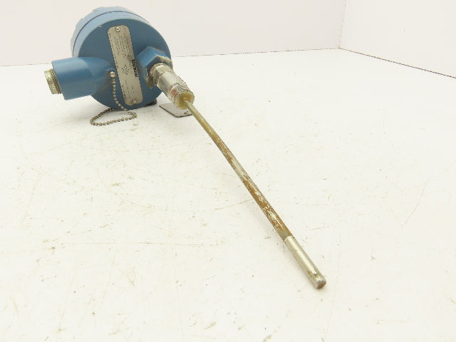 Rosemount 68 Temperature Sensor 8" Probe CM5-TE-1312 Explosion Proof Head