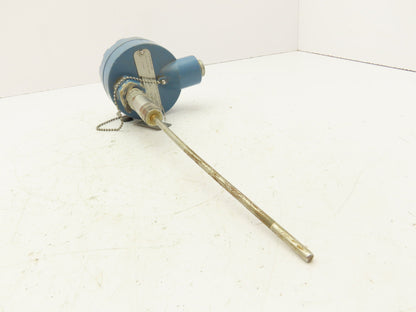 Rosemount 68 Temperature Sensor 8" Probe CM5-TE-1312 Explosion Proof Head