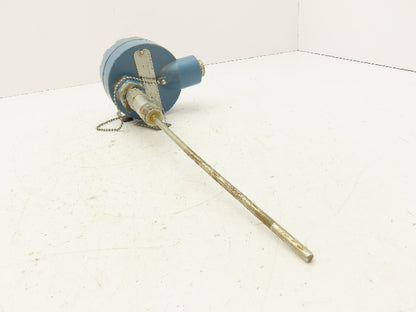 Rosemount 68 Temperature Sensor 8" Probe CM5-TE-1312 Explosion Proof Head