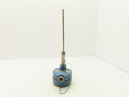 Rosemount 68 Temperature Sensor 8" Probe CM5-TE-1312 Explosion Proof Head