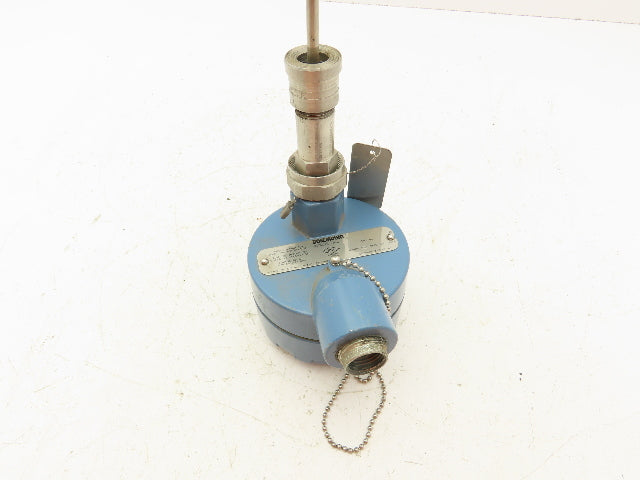 Rosemount 68 Temperature Sensor 12" Probe CF6-TE/TW-3330 Explosion Proof Head