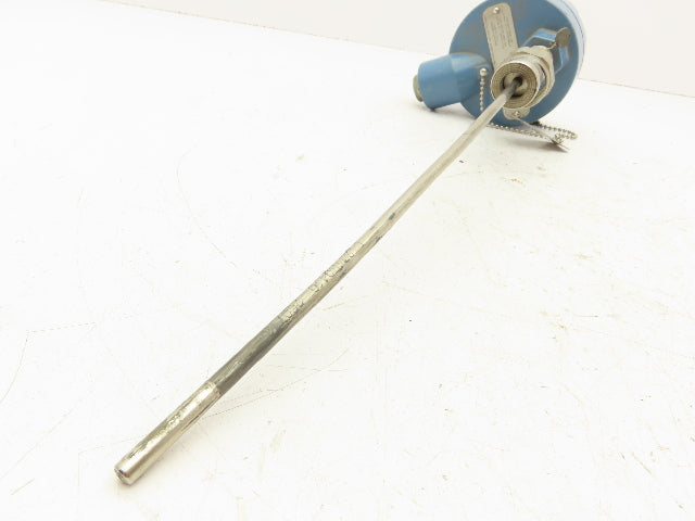 Rosemount 68 Temperature Sensor 12" Probe CF6-TE/TW-3330 Explosion Proof Head