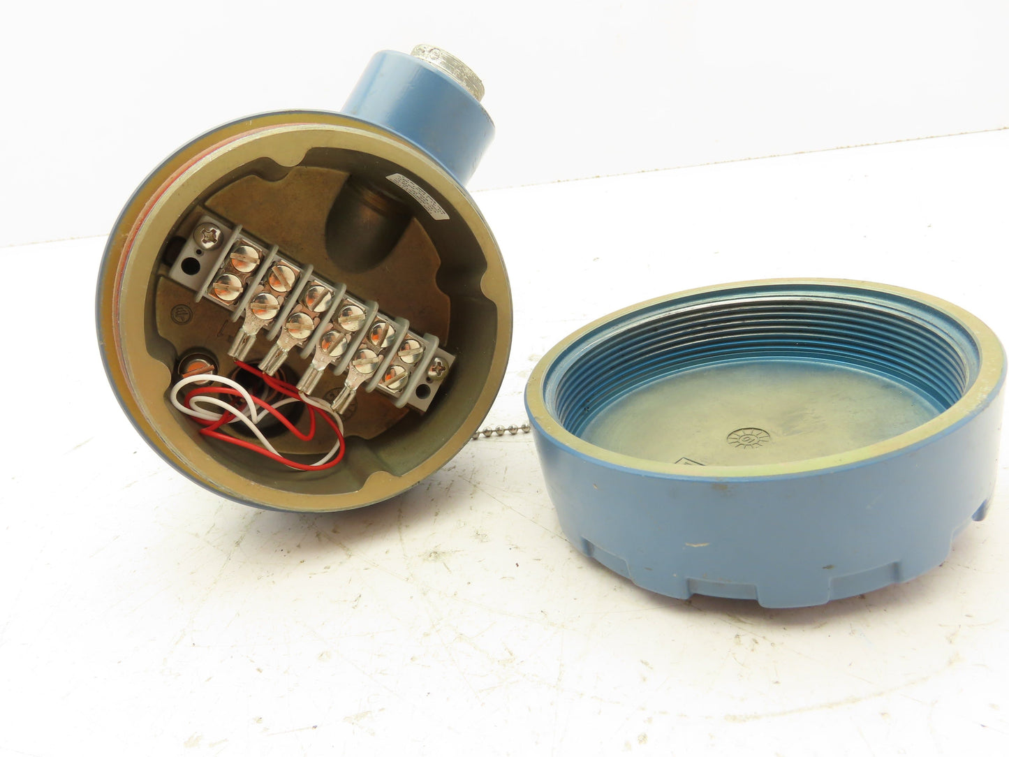 Rosemount 68 Temperature Sensor 12" Probe CF6-TE/TW-3330 Explosion Proof Head