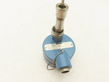 Rosemount 68 Temperature Sensor 12" Probe T54-TE/TW-6345 Explosion Proof Head