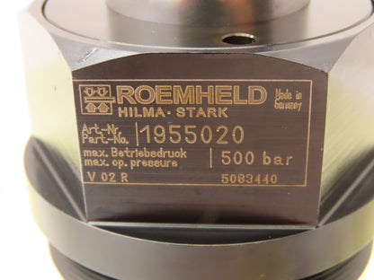 Roemheld 1955020 Threaded-body work support 500 Bar