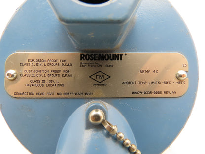 Rosemount 00079-0325-0004 Junction Box Explosion Proof Head NEMA 4X  Lot of 2