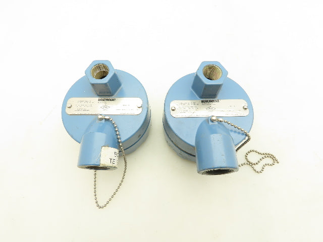 Rosemount 00079-0325-0004 Junction Box Explosion Proof Head NEMA 4X  Lot of 2