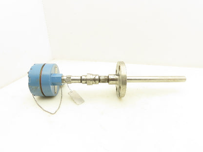 Rosemount 68 Temperature Sensor 1" Flanged Probe T51-TE/TW-6301 Explosion Proof