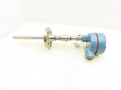 Rosemount 68 Temperature Sensor 1" Flanged Probe T51-TE/TW-6301 Explosion Proof