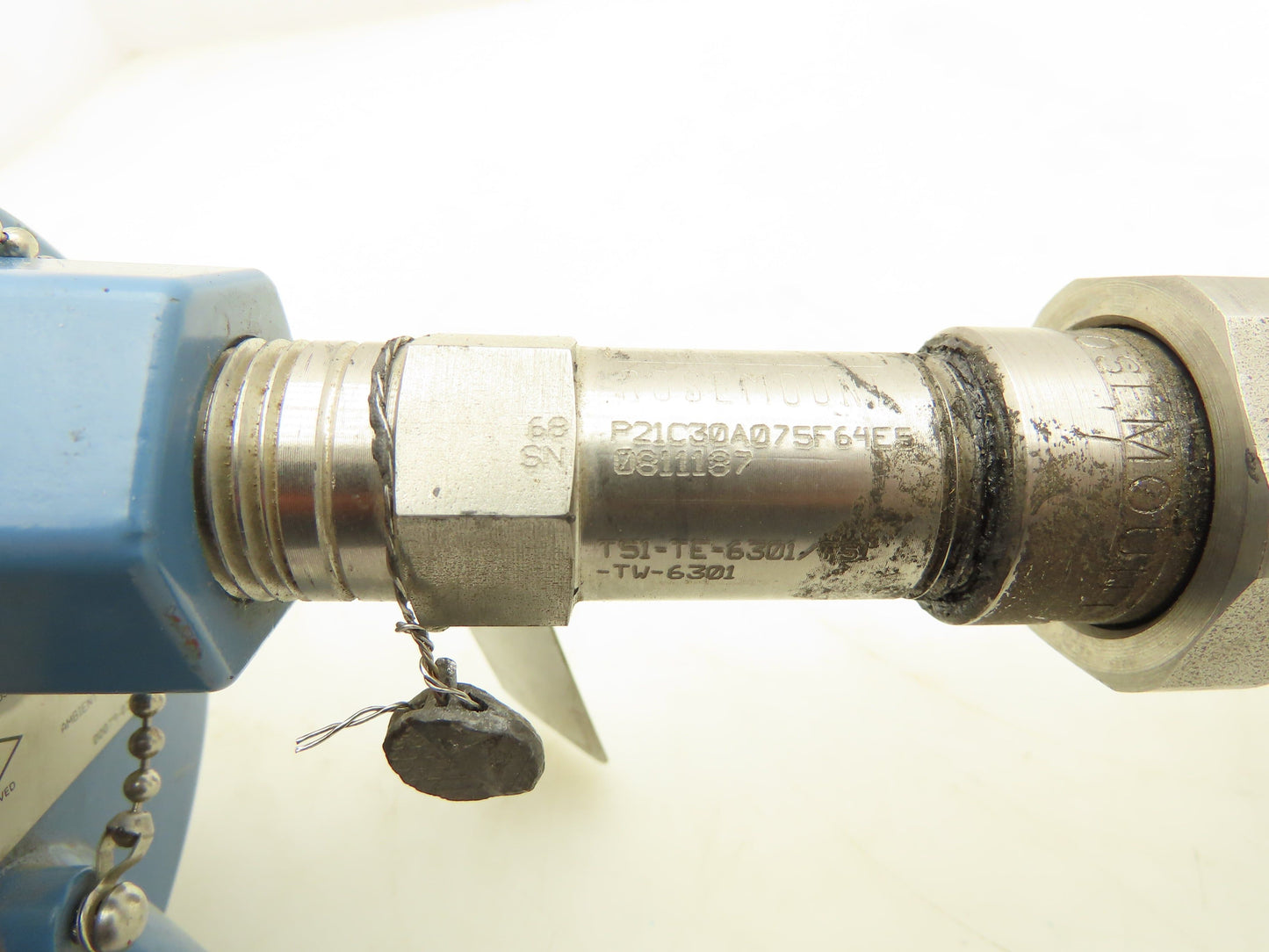 Rosemount 68 Temperature Sensor 1" Flanged Probe T51-TE/TW-6301 Explosion Proof