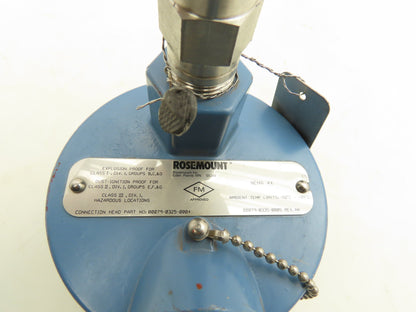 Rosemount 68 Temperature Sensor 1" Flanged Probe T51-TE/TW-6301 Explosion Proof