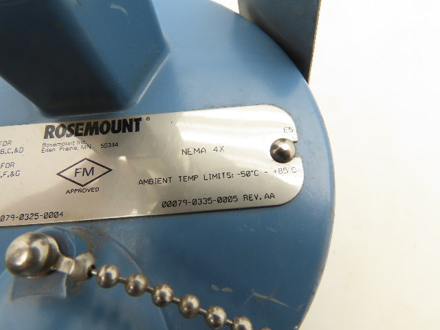 Rosemount 68 Temperature Sensor 1" Flanged Probe T51-TE/TW-6301 Explosion Proof