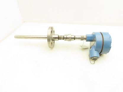 Rosemount 68 Temperature Sensor 1" Flanged Probe T51-TE/TW-6301 Explosion Proof