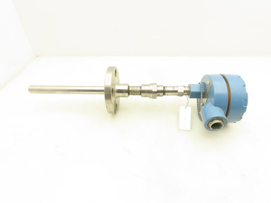 Rosemount 68 Temperature Sensor 1" Flanged Probe T51-TE/TW-6301 Explosion Proof