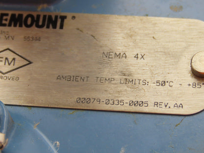 Rosemount 68 Temperature Sensor 1" Flanged Probe T51-TE/TW-6340 Explosion Proof